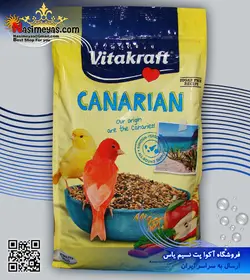 غذای روزانه قناری به همراه خرما و انجیر ۸۰۰ گرم ویتاکرافت