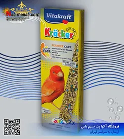 تشویقی کراکر قناری ۶۰ گرم ویتاکرافت
