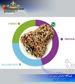 دانه زنگوله دار برای تمام پرندگان کوچک پادوان