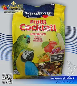 غذای کوکتل میوه طوطی ۲۵۰ گرم ویتاکرافت