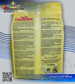 غذای کوکتل میوه طوطی ۲۵۰ گرم ویتاکرافت