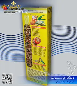 تشویقی کراکر طوطی با عسل و اوکالیپتوس ۱۸۰ گرم ویتاکرافت