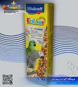 تشویقی کراکر ویتامینه طوطی ۱۸۰ گرم ویتاکرافت