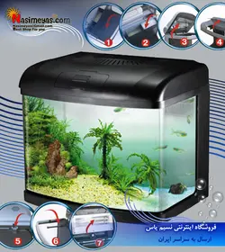 آکواریوم آماده نانوی آبشور و شیرین T40F سوبو