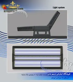 آکواریوم حرفه ای S500 شرکت رد سی