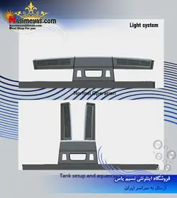 آکواریوم حرفه ای S500 شرکت رد سی