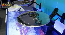 نور ال ای دی آب شور یوفو UFO ZE8200 زتلایت