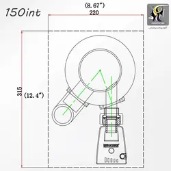 اسکیمر کلاسیک 150INT ریف اختاپوس