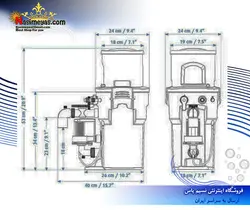 پروتئین اسکیمر حرفه ای ۱۸۰۰ رد سی Red sea