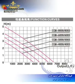 واتر پمپ CQB-5000 شرکت گریچ