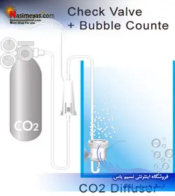 حباب شمار و سوپاپ یکطرفه کد ۵۶۴ ایستا