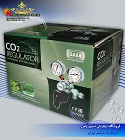 رگلاتور co2 با شیر برقی مدل SG-A202 ساگا