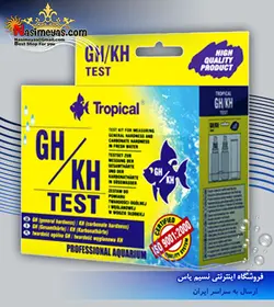 تستر سختی کربنات KH و کل Gh آب تروپیکال