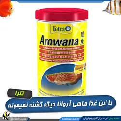 غذای ماهی آروانا شرکت تترا