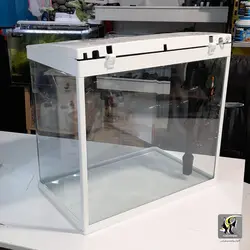 آکواریوم آماده شیشه خم با بک سامپ سری B دلسا