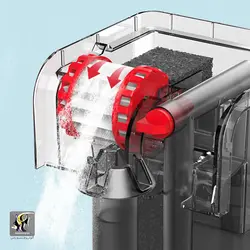 فیلتر هنگان اسکیمر سطح آب دار توربینی واتر بر