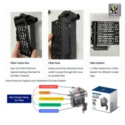 فیلتر هنگان اسکیمر سطح آب دار توربینی واتر بر