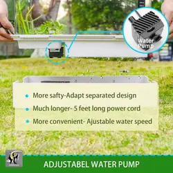 مینی تراریوم و ظرف لاک پشت و دوزیستان مدل TA سوبو