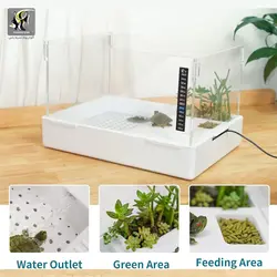 مینی تراریوم و ظرف لاک پشت و دوزیستان مدل TA سوبو