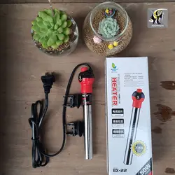 بخاری و گرمکن استیل آب آکواریوم سری BX-22 جنکا