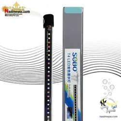 نور ال ای دی چند رنگ ضدآب آکواریوم و تراریوم T4 سری S سوبو