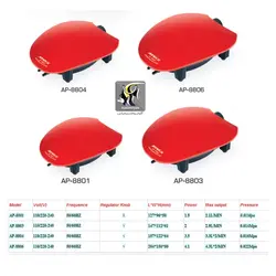 پمپ هوای آرام آکواریوم مدل Ap-8804 جنکا