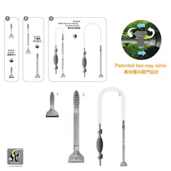 ست نظافت آکواریوم 3 در ۱ کد 088 ایستا