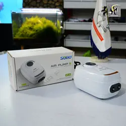 پمپ اکسیژن آکواریوم دو خروجی AR-20 سوبو