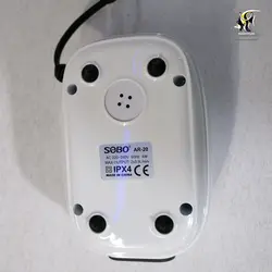 پمپ اکسیژن آکواریوم دو خروجی AR-20 سوبو