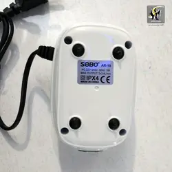 پمپ اکسیژن آکواریوم دو خروجی AR-10 سوبو