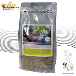 غذای کوی استیک 1000 گرم برای رشد و رنگ ماهی کوی