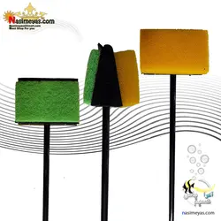 برس 2 طرفه دسته بلند برای نظافت آکواریوم و تراریوم