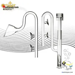 ست ورودی و خروجی شیشه ای فیلتر آکواریوم سری A با اسکیمر سطح آب