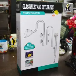 ست ورودی و خروجی شیشه ای فیلتر آکواریوم سری A با اسکیمر سطح آب