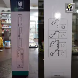 ست ورودی و خروجی شیشه ای فیلتر آکواریوم سری A با اسکیمر سطح آب