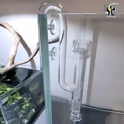 ست ورودی و خروجی شیشه ای فیلتر آکواریوم سری A با اسکیمر سطح آب