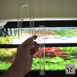 ست ورودی و خروجی شیشه ای فیلتر آکواریوم سری A با اسکیمر سطح آب