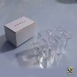 پایه اکرولیک نگهدارنده نور و انواع لوله و شلنگ آکواریوم