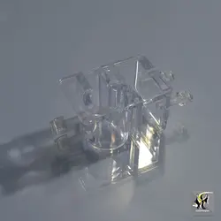 پایه اکرولیک نگهدارنده نور و انواع لوله و شلنگ آکواریوم