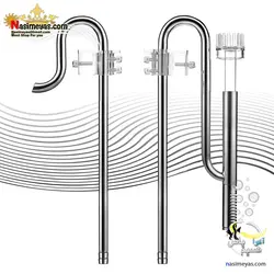ست ورودی و خروجی استیل لیلی پایپ اسکیمر سطح دار