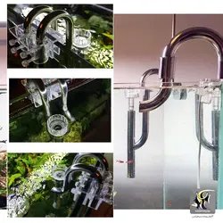 ست ورودی و خروجی استیل لیلی پایپ اسکیمر سطح دار