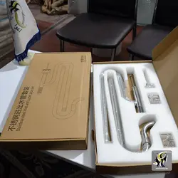 ست ورودی و خروجی استیل لیلی پایپ اسکیمر سطح دار