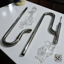 ست ورودی و خروجی استیل لیلی پایپ اسکیمر سطح دار