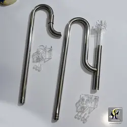 ست ورودی و خروجی استیل لیلی پایپ اسکیمر سطح دار