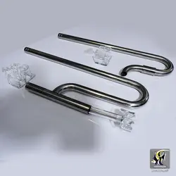 ست ورودی و خروجی استیل لیلی پایپ اسکیمر سطح دار