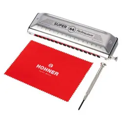 سازدهنی کروماتیک هوهنر Super 64 Performance