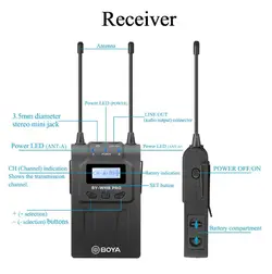 میکروفون دستی بی سیم بویا به همراه گیرنده مدل BY-WHM8 PRO + RX8 PRO