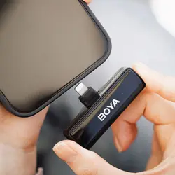 میکروفن بی سیم یقه ای بویا BOYALINK