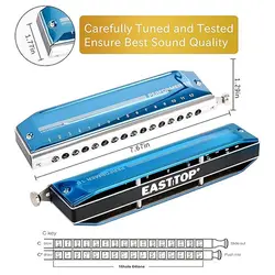 ساز دهنی کروماتیک ایستاپ مدل Easttop eap 16 blue