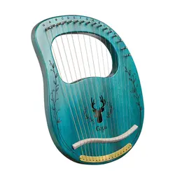 چنگ رومی 16 سیم سگا (آبی) مدل Cg01-bl